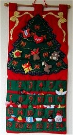  Christmas Tree Advent Calendar